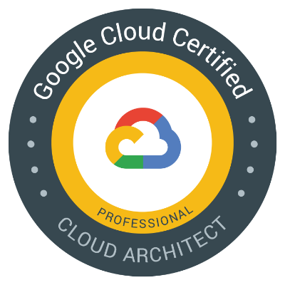 google cloud certified professional cloud architect